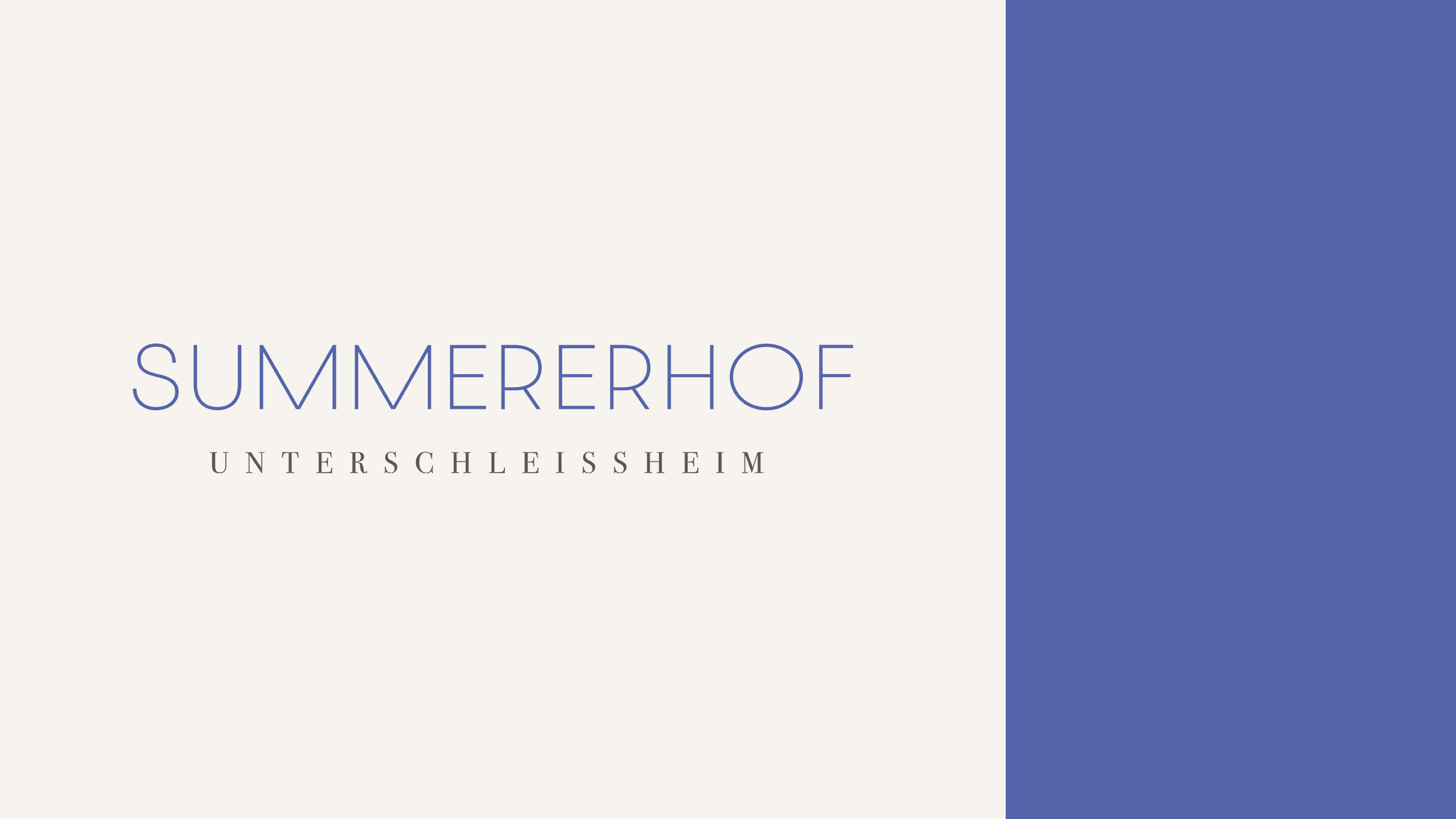 Immobilienprojekt Summererhof Website